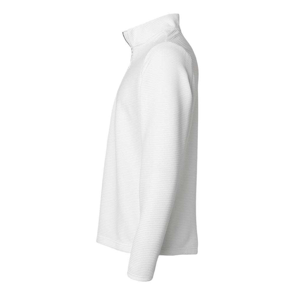 Adidas Men's Spacer Quarter-Zip Pullover - Core White