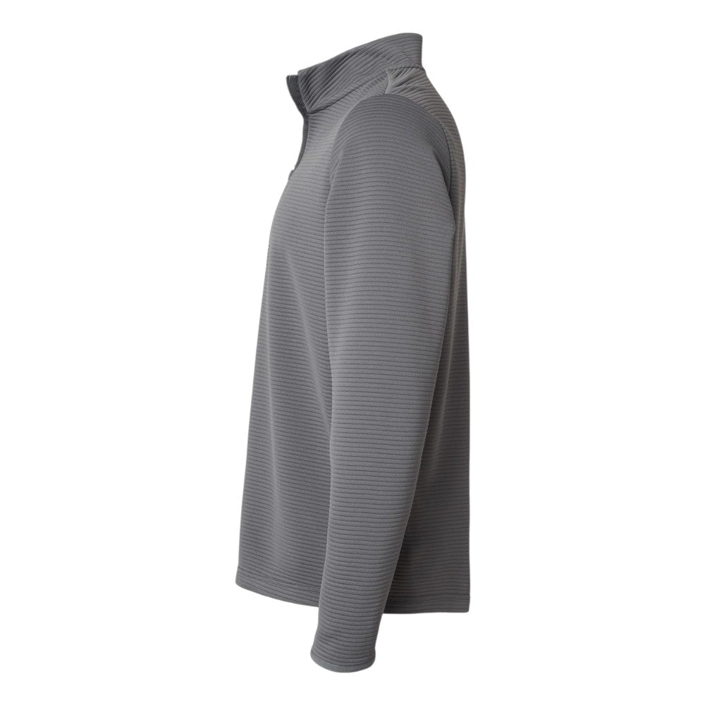 Adidas Men's Spacer Quarter-Zip Pullover - Grey Five