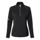 Adidas Women's Spacer Quarter-Zip Pullover - Black