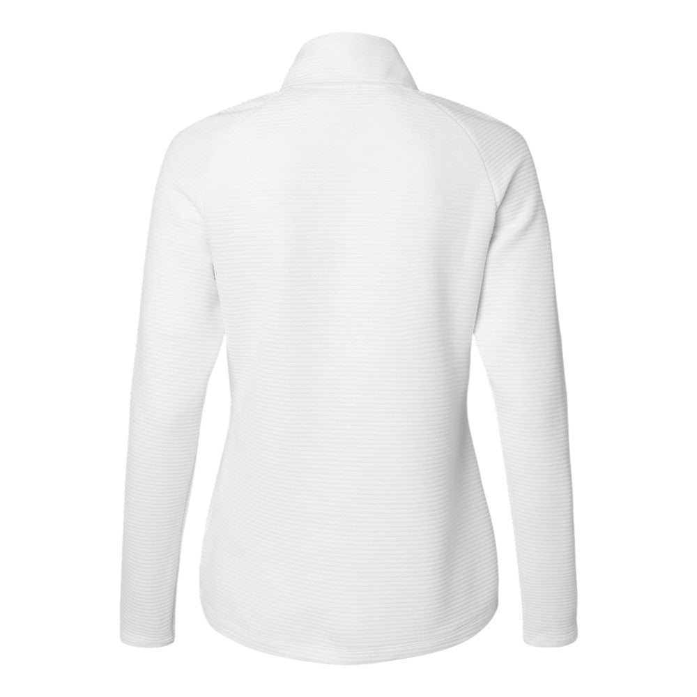 Adidas Women's Spacer Quarter-Zip Pullover - Core White