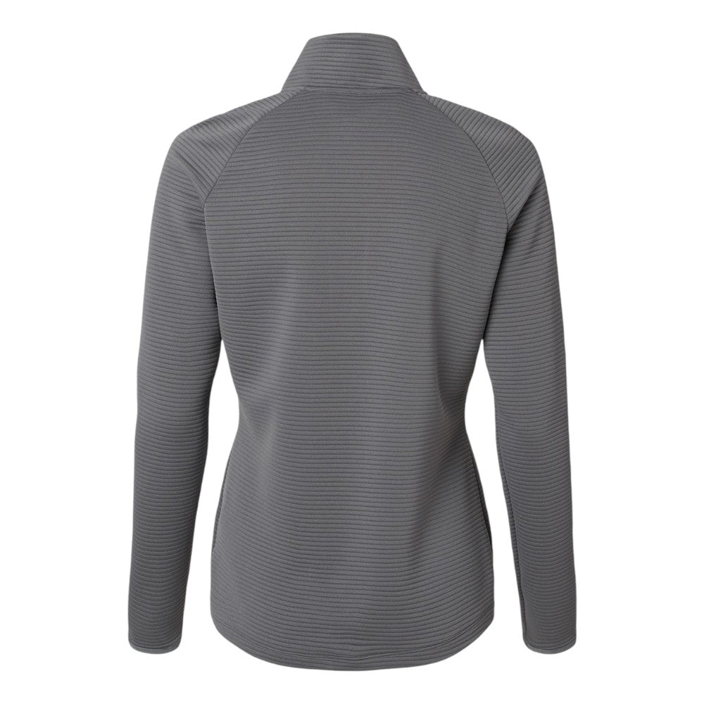 Adidas Women's Spacer Quarter-Zip Pullover - Grey Five