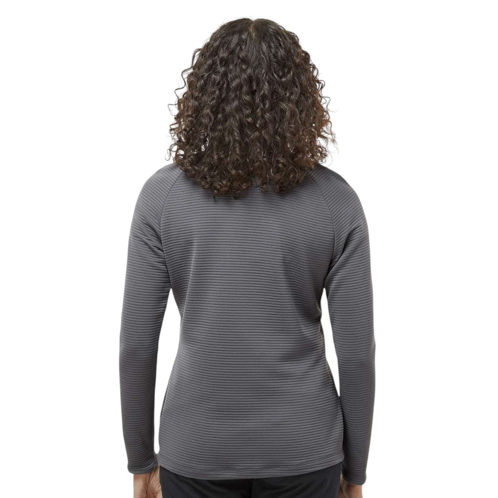 Adidas Women's Spacer Quarter-Zip Pullover - Grey Five