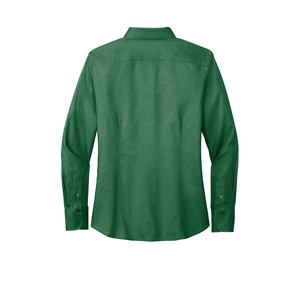 Brooks Brothers® Women’s Wrinkle-Free Stretch Nailhead Shirt - Club Green