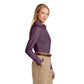 Brooks Brothers® Women’s Wrinkle-Free Stretch Nailhead Shirt - Navy Blazer/ Vintage Port