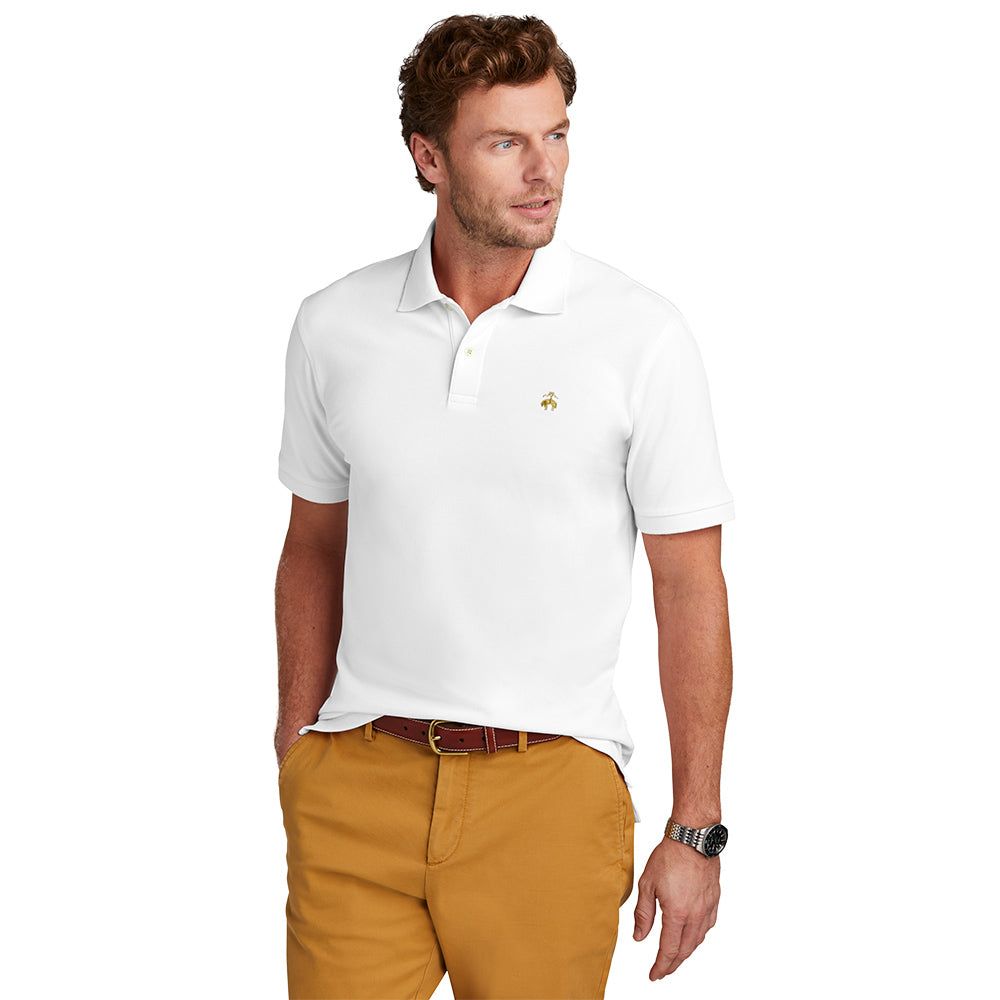 Brooks Brothers® Pima Cotton Pique Polo - White
