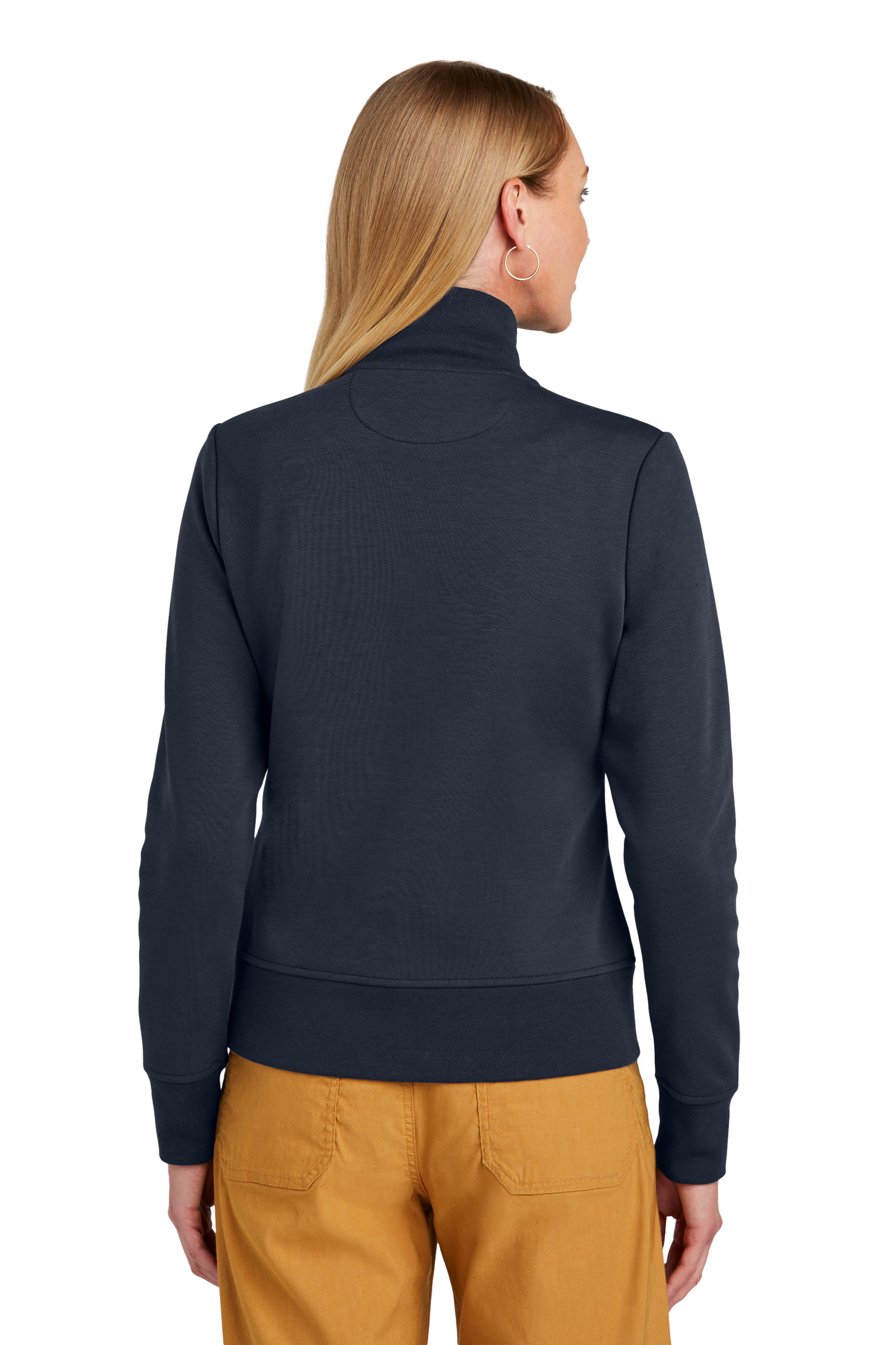 Brooks Brothers® Women’s Double-Knit Full-Zip - Night Navy