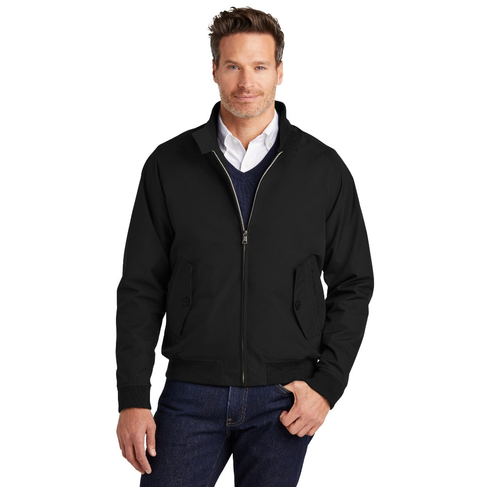 Brooks Brothers® Bomber Jacket - Deep Black