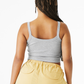 BELLA+CANVAS® Women’s Micro Rib Spaghetti Strap Tank - Athletic Heather