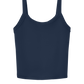 BELLA+CANVAS® Women’s Micro Rib Spaghetti Strap Tank - Solid Navy Blend
