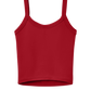BELLA+CANVAS® Women’s Micro Rib Spaghetti Strap Tank - Solid Red Blend
