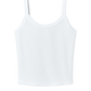 BELLA+CANVAS® Women’s Micro Rib Spaghetti Strap Tank - Solid White Blend