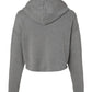 Women's Cropped Fleece Hoodie - Deep Heather