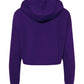 Women's Cropped Fleece Hoodie - Team Purple