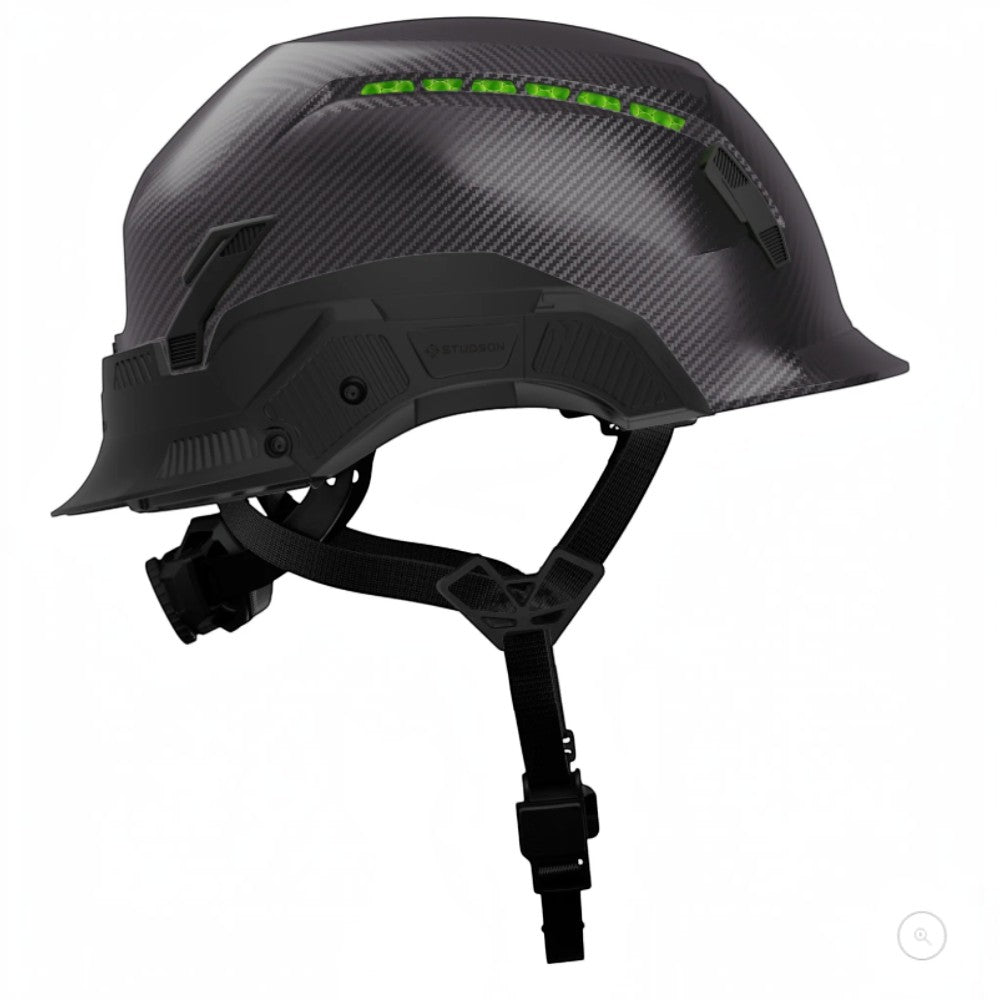 SHK-1 Standard Brim Vented - Black Carbon