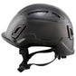 Bullard T2NFG Type II + Safety Helmet - Ratchet Suspension - Black