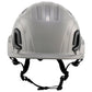 Bullard T2NFG Type II + Safety Helmet - Ratchet Suspension - Dove Grey