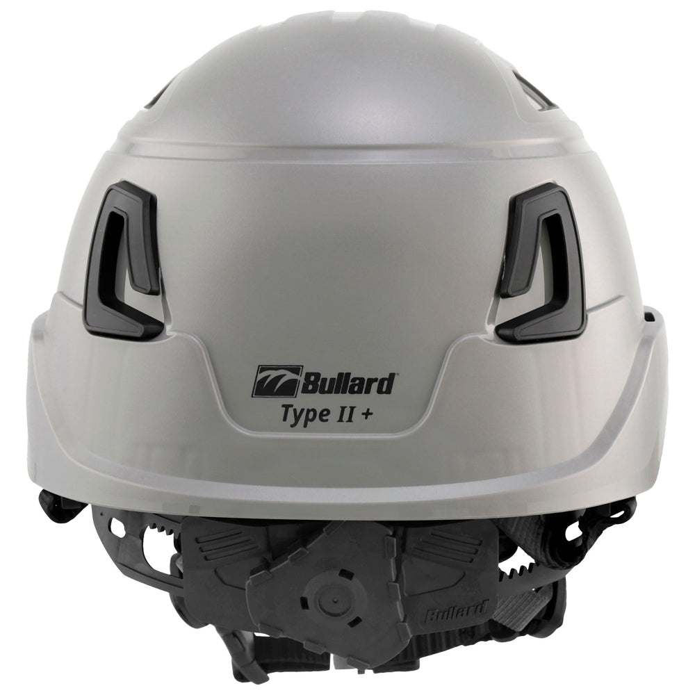 Bullard T2NFG Type II + Safety Helmet - Ratchet Suspension - Dove Grey