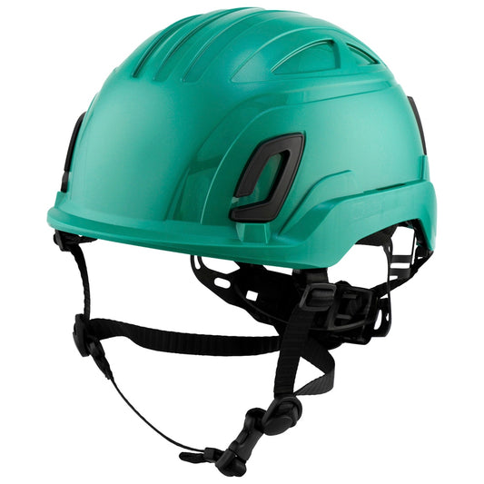 Bullard T2NFG Type II + Safety Helmet - Ratchet Suspension - Forest Green