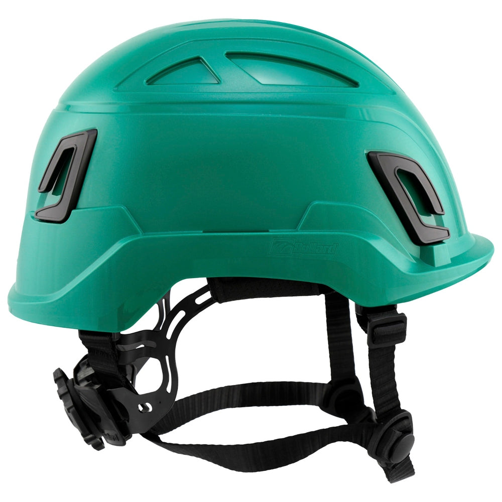 Bullard T2NFG Type II + Safety Helmet - Ratchet Suspension - Forest Green