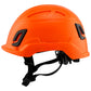 Bullard T2NFG Type II + Safety Helmet - Ratchet Suspension - Hi-Vis Orange