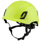 Bullard T2NFG Type II + Safety Helmet - Ratchet Suspension - Hi-Vis Yellow
