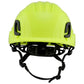 Bullard T2NFG Type II + Safety Helmet - Ratchet Suspension - Hi-Vis Yellow