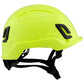 Bullard T2NFG Type II + Safety Helmet - Ratchet Suspension - Hi-Vis Yellow