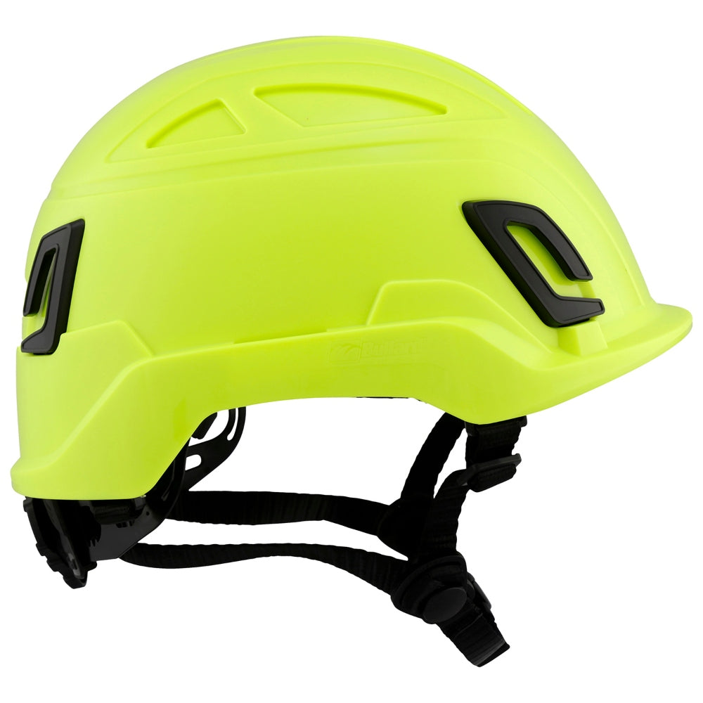 Bullard T2NFG Type II + Safety Helmet - Ratchet Suspension - Hi-Vis Yellow