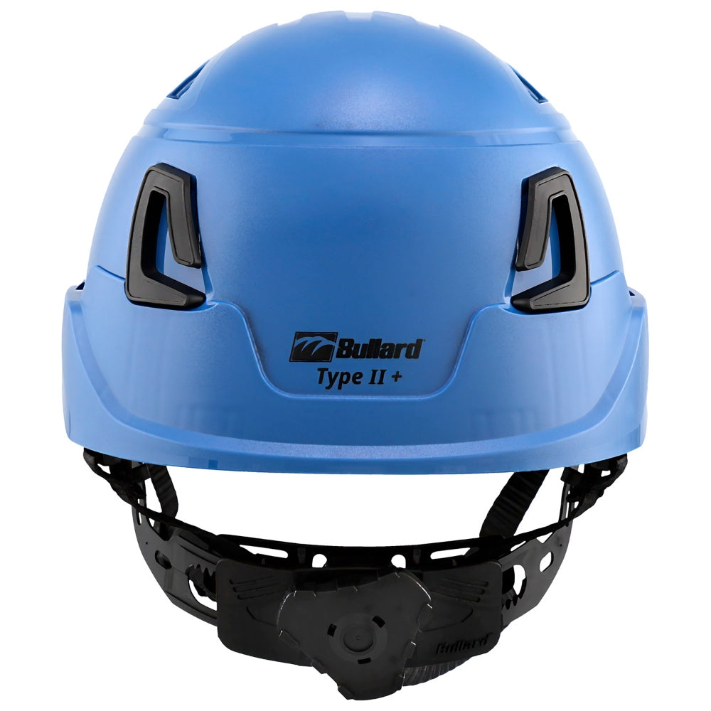 Bullard T2NFG Type II + Safety Helmet - Ratchet Suspension - Kentucky Blue