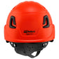 Bullard T2NFG Type II + Safety Helmet - Ratchet Suspension - Orange