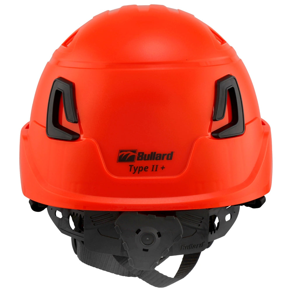 Bullard T2NFG Type II + Safety Helmet - Ratchet Suspension - Orange