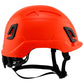 Bullard T2NFG Type II + Safety Helmet - Ratchet Suspension - Orange