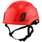 Bullard T2NFG Type II + Safety Helmet - Ratchet Suspension - Red