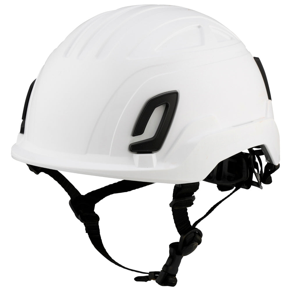 Bullard T2NFG Type II + Safety Helmet - Ratchet Suspension - White