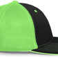 Pacific Headwear Trucker PacFlex Cap - Black/Neon Green/Black