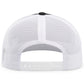 Pacific Headwear Trucker Snapback Cap - Black/White/Black