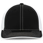 Pacific Headwear Trucker PacFlex Cap - White/Black/Black