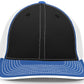 Pacific Headwear Trucker PacFlex Cap - Black/White/Royal
