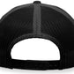 Pacific Headwear Trucker Snapback Cap - Black