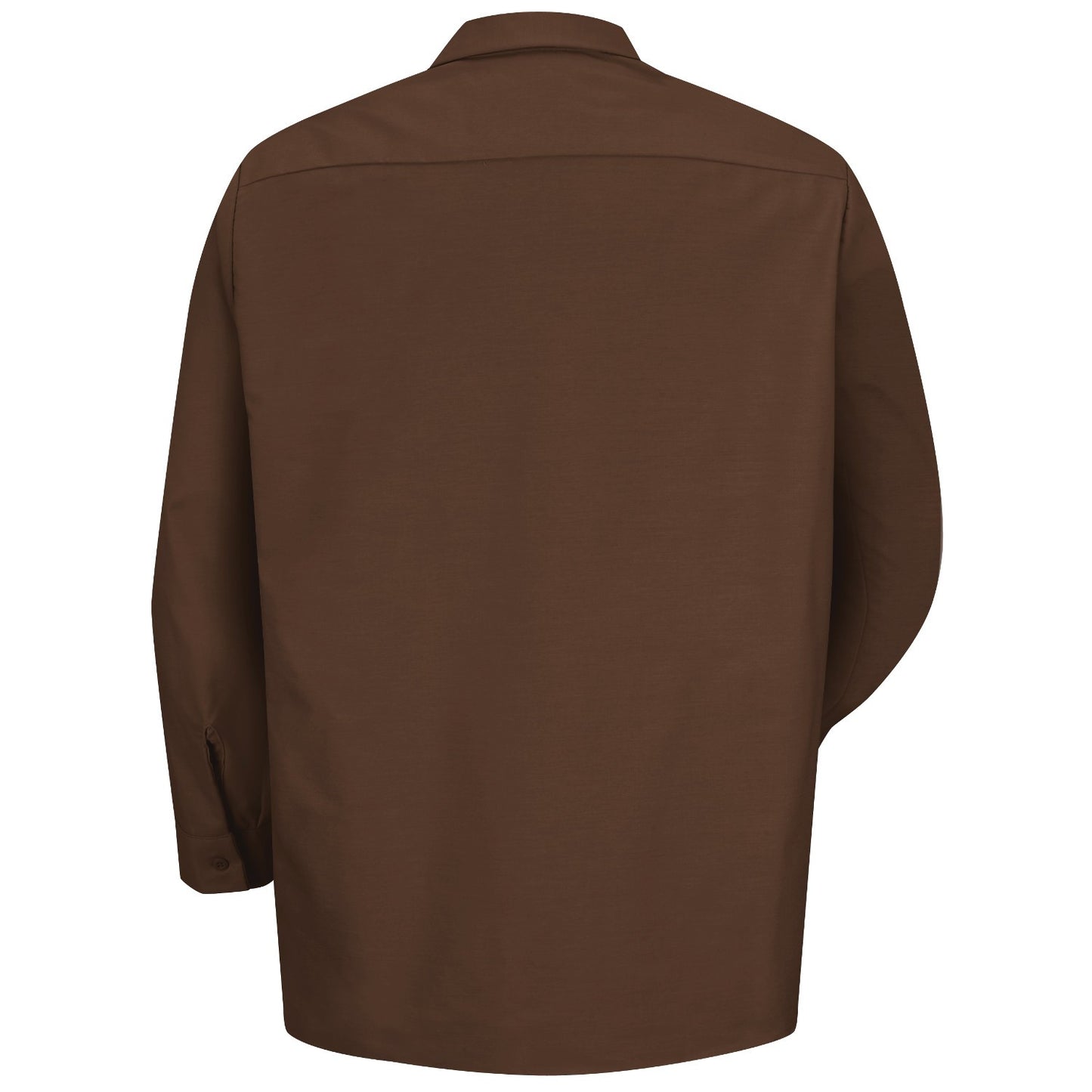 Industrial Work Shirt Long Sleeve - Brown