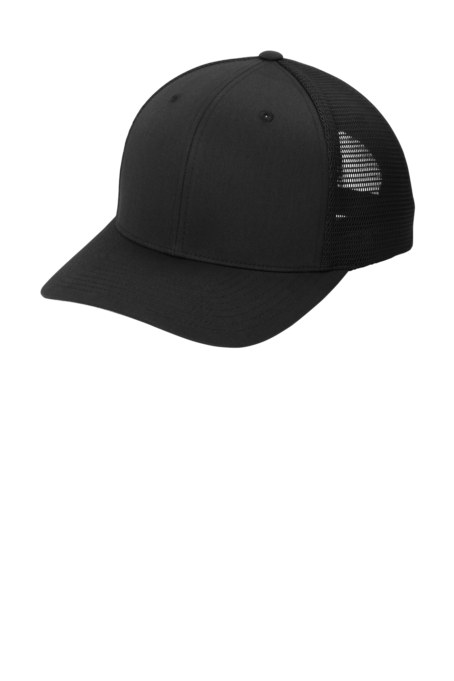 Port Authority® Flexfit 110® Mesh Cap - Black/Black
