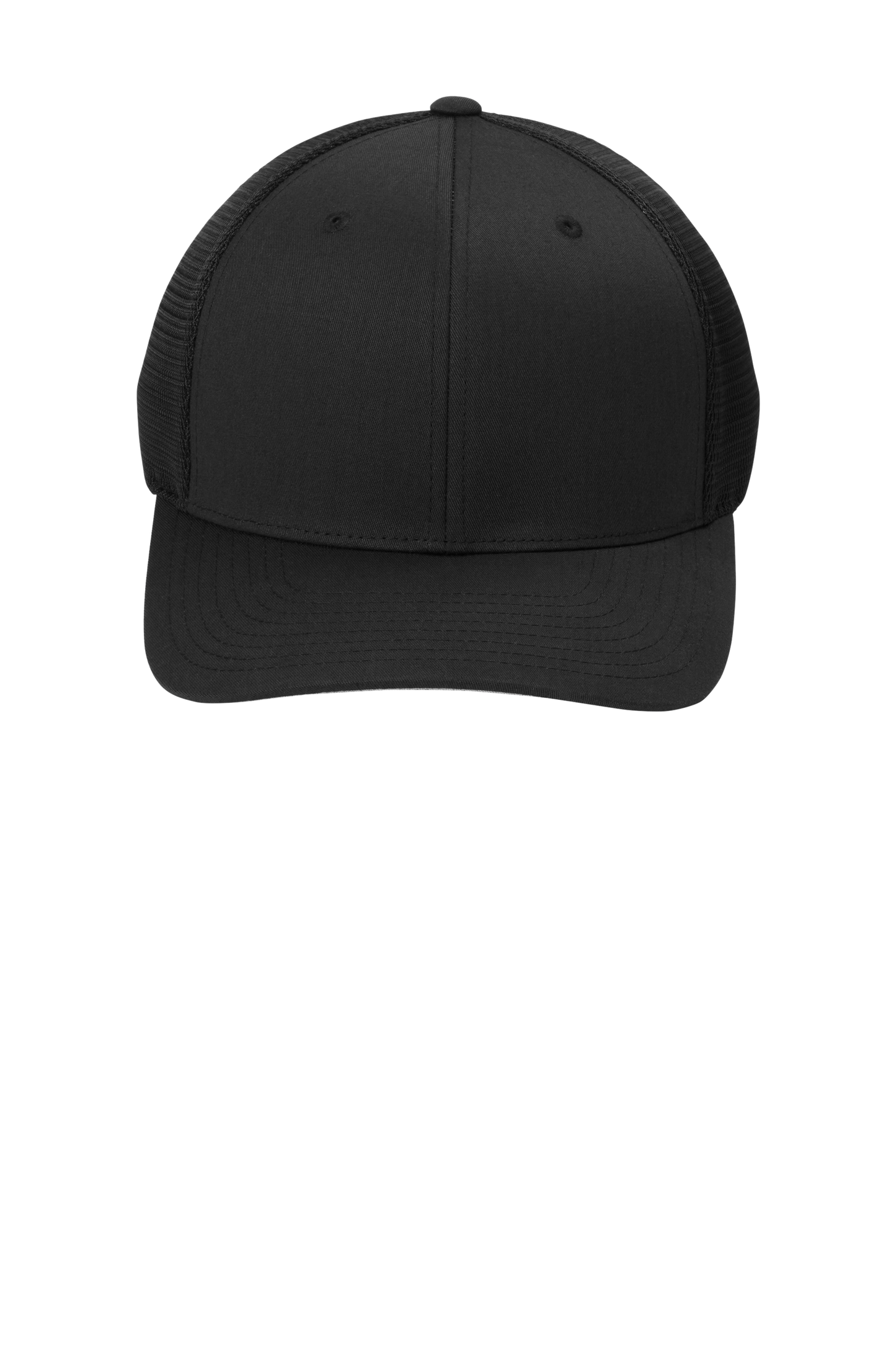 Port Authority® Flexfit 110® Mesh Cap - Black/Black