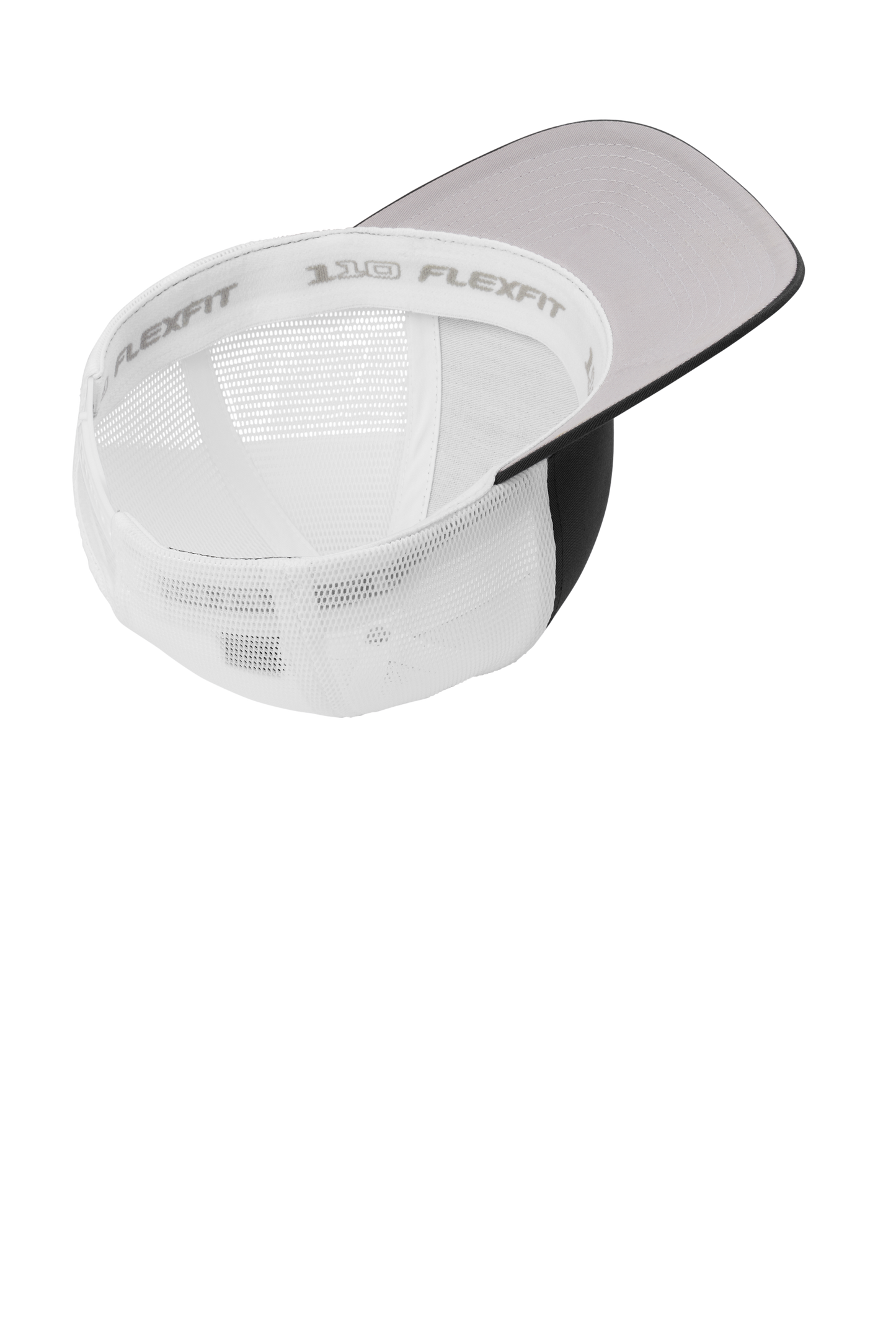 Port Authority® Flexfit 110® Mesh Cap - Black/White