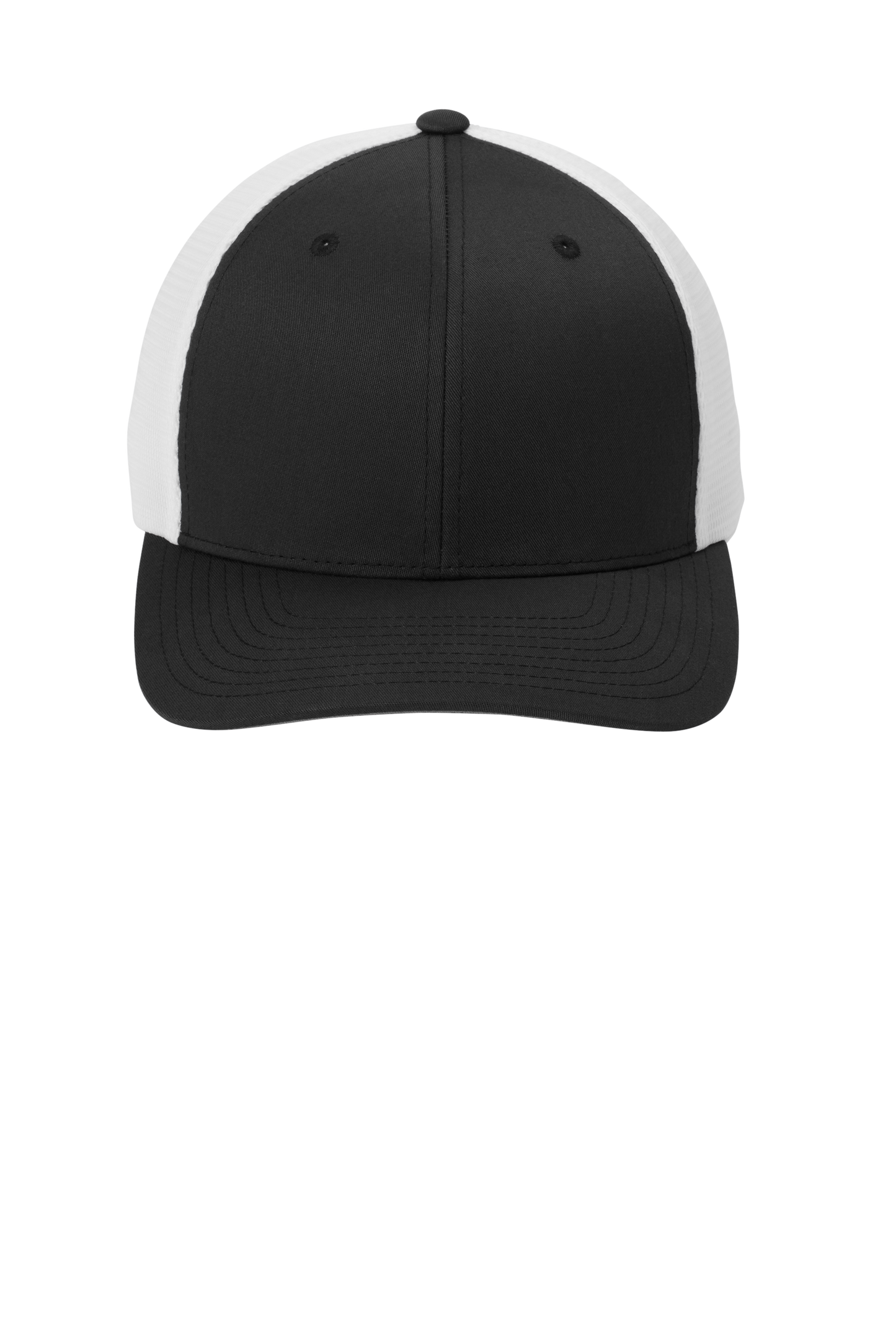 Port Authority® Flexfit 110® Mesh Cap - Black/White
