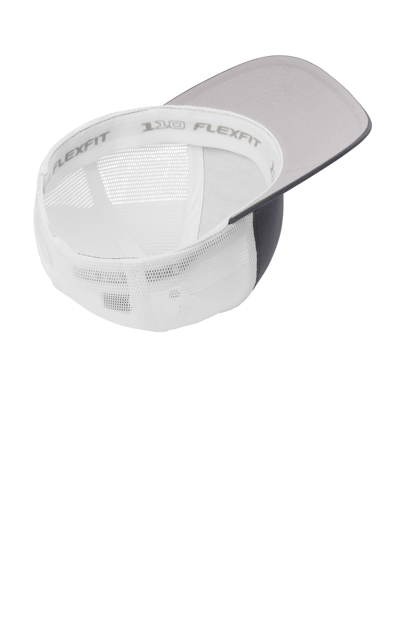 Port Authority® Flexfit 110® Mesh Cap - Graphite/White