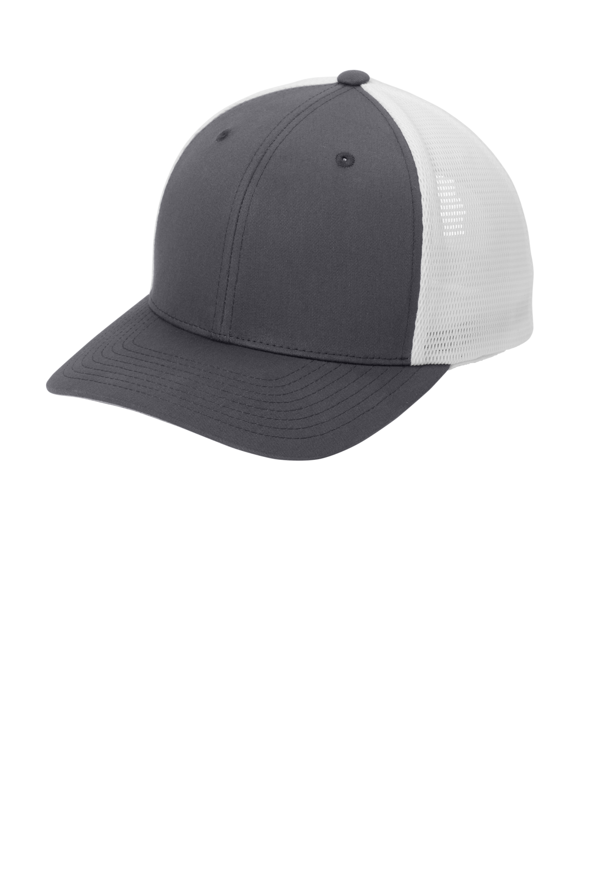 Port Authority® Flexfit 110® Mesh Cap - Graphite/White