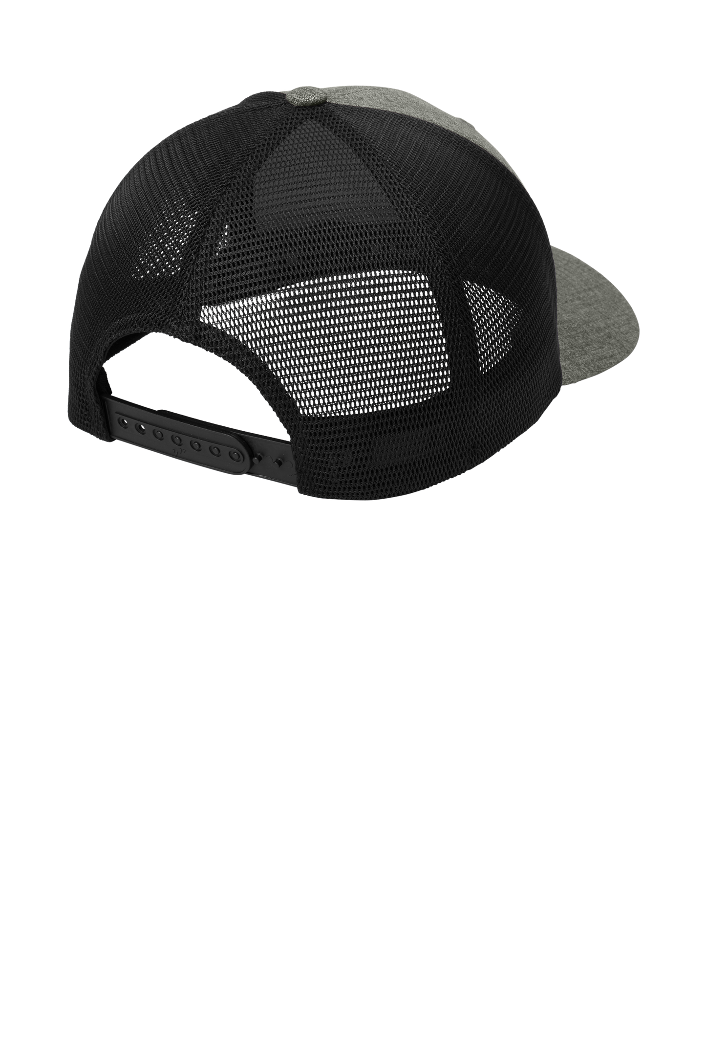 Port Authority® Flexfit 110® Mesh Cap - Heather Graphite/Black
