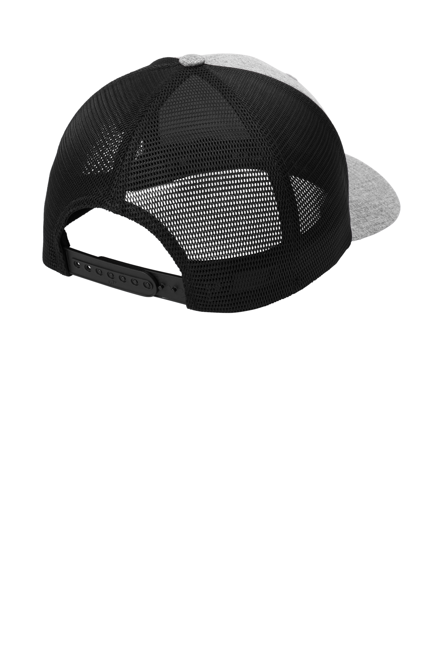 Port Authority® Flexfit 110® Mesh Cap - Heather Silver/Black