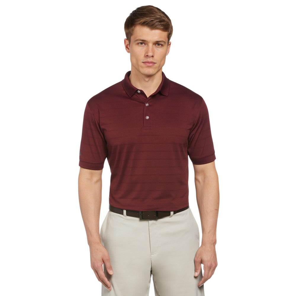 Callaway Golf Men's Opti-Vent Polo - Zinfandel