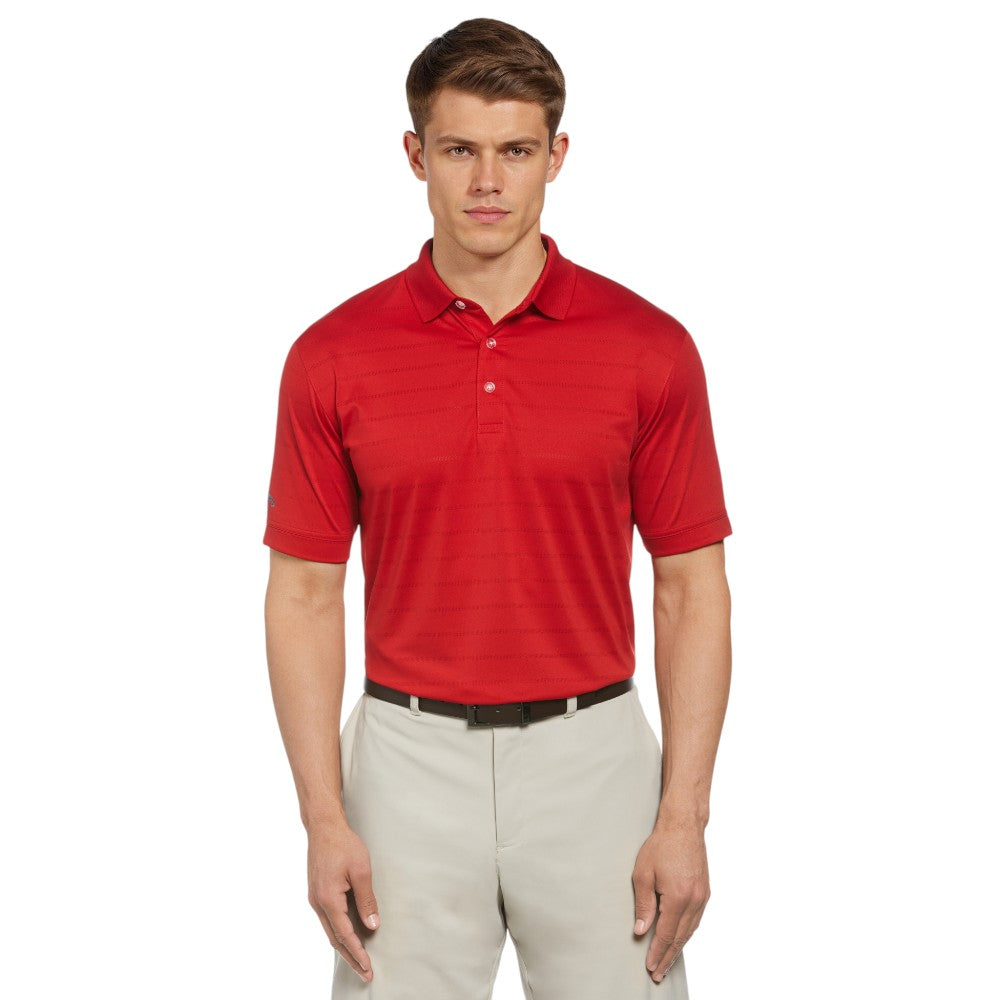 Callaway Golf Men's Opti-Vent Polo - Salsa Red